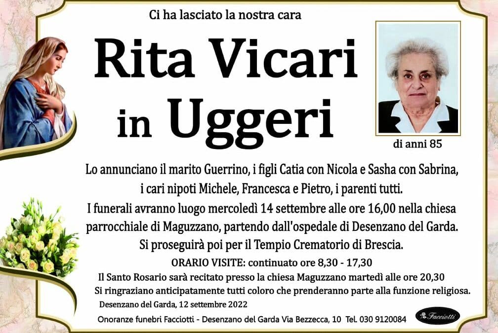 Rita Vicari in Uggeri