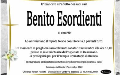 Benito Esordienti