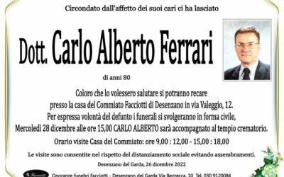 Dott. Carlo Alberto Ferrari