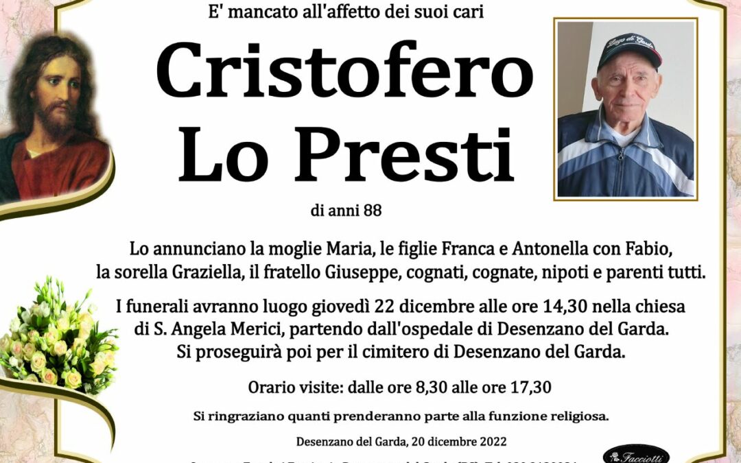 Cristofero Lo Presti