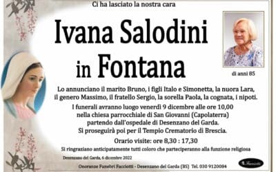 Ivana Salodini in Fontana