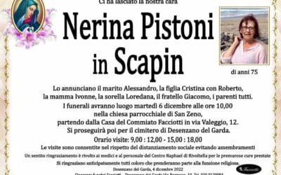 Nerina Pistoni in Scapin