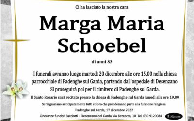 Marga Maria Schoebel