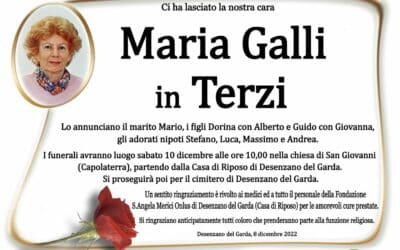 Maria Galli in Terzi
