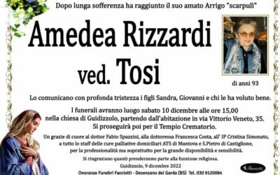 Amedea Rizzardi ved. Tosi