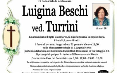 Luigina Beschi ve. Turrini