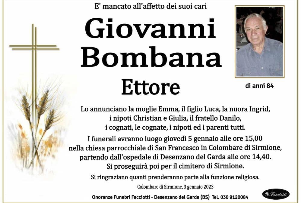 Giovanni Bombana (Ettore)