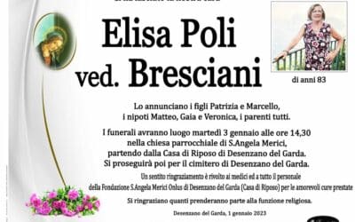 Elisa Poli ved. Bresciani