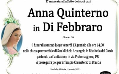 Anna Quinterno in Di Febbraro