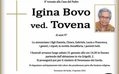 Igina Bovo ved. Tovena