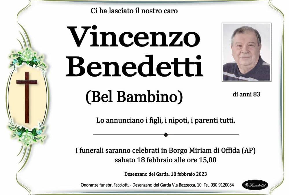 Vincenzo Benedetti