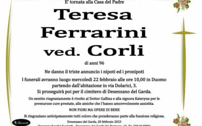 Teresa Ferrarini ved. Corli