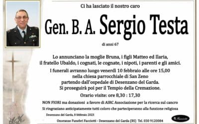 Gen. B.A. Sergio Testa