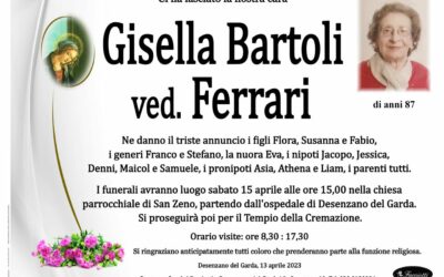 Gisella Bartoli ved. Ferrari