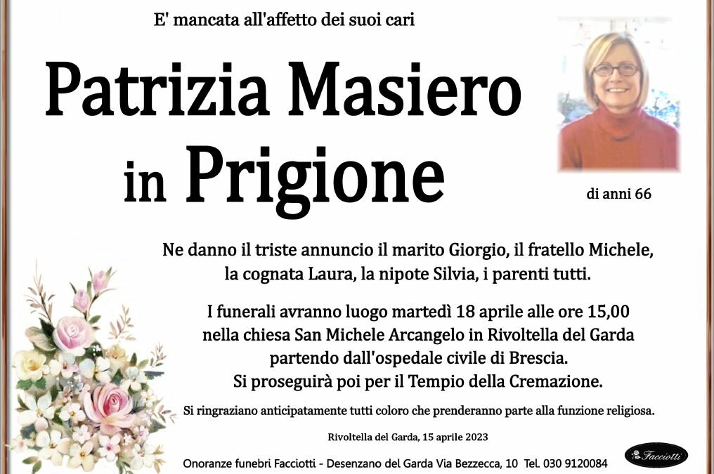 Patrizia Masiero in Prigione