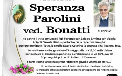 Speranza Parolini ved. Bonatti