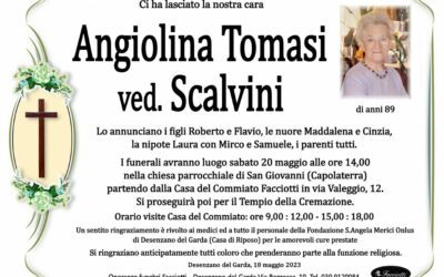 Angiolina Tomasi ved. Scalvini