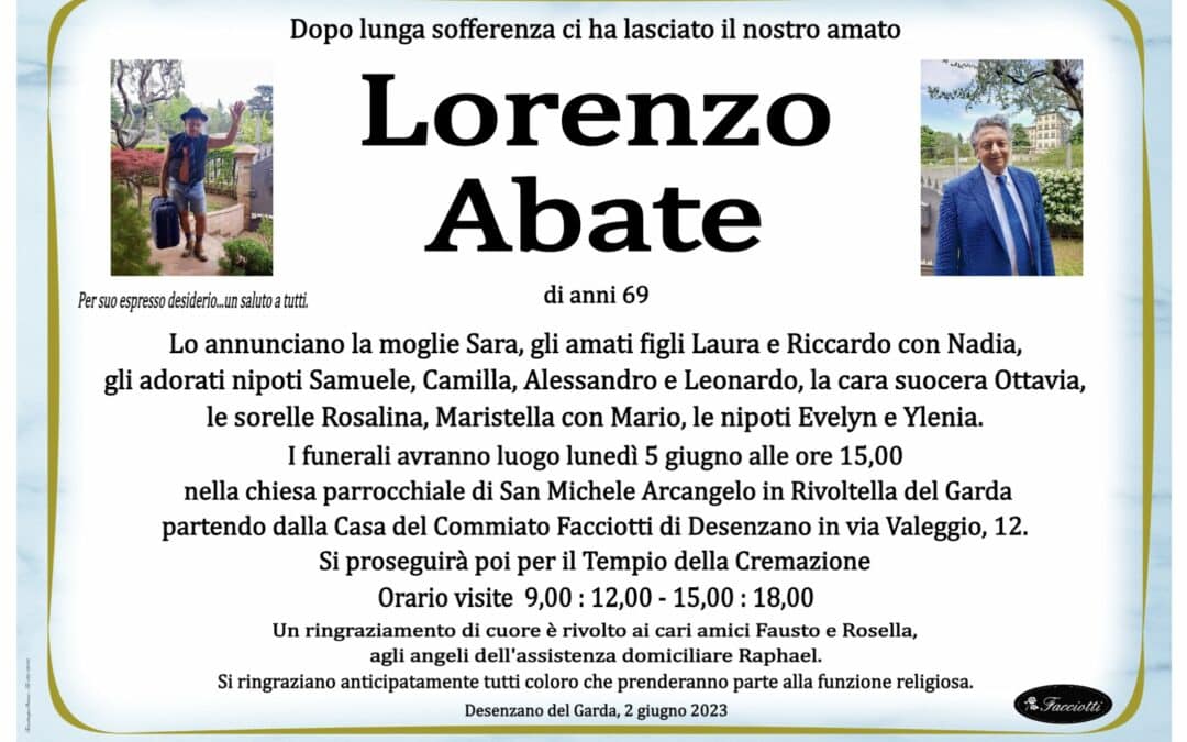 Lorenzo Abate