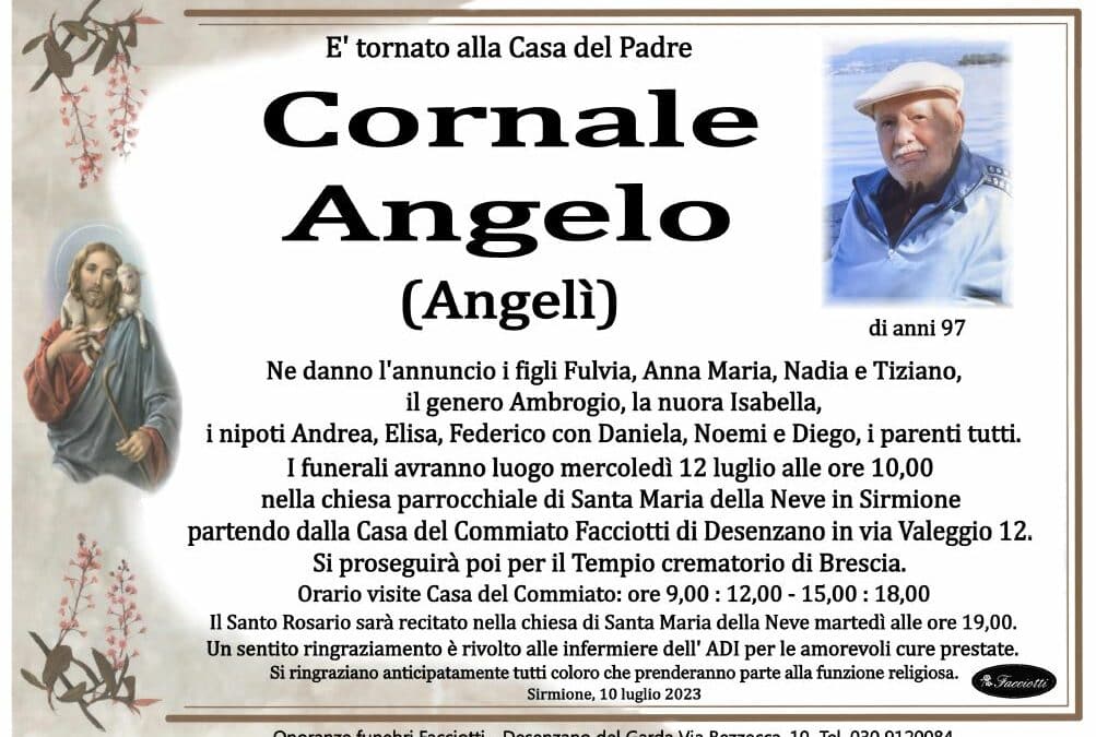 Angelo Cornale (Angelì)