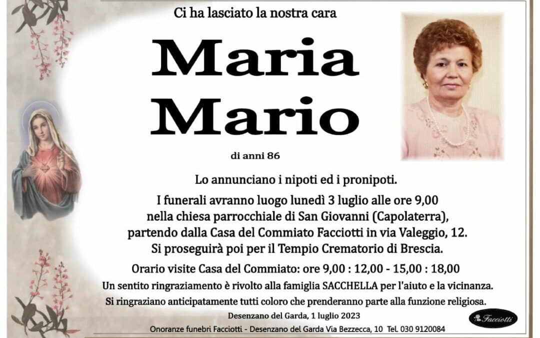 Maria Mario