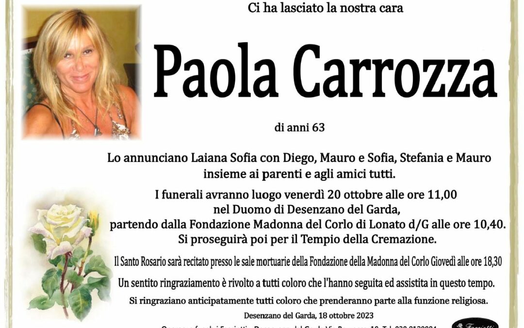 Paola Carrozza