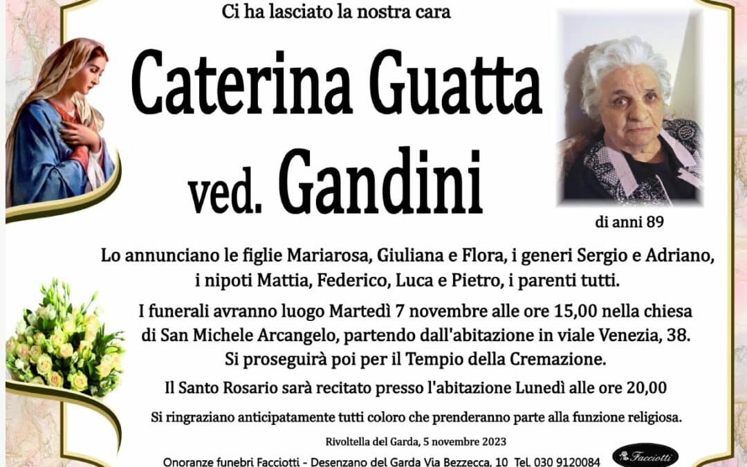 Caterina Guatta ved. Gandini