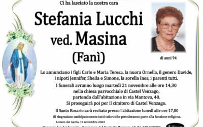 Stefania Lucchi ved. Masina (Fanì)