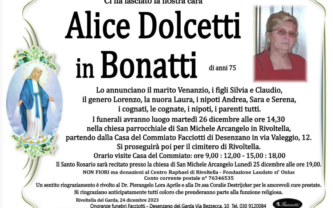 Alice Dolcetti in Bonatti