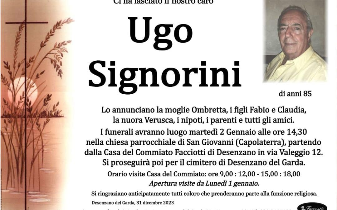 Ugo Signorini