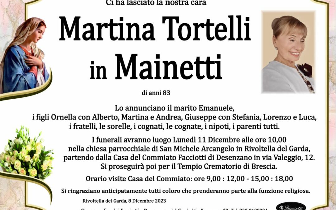 Martina Tortelli in Mainetti