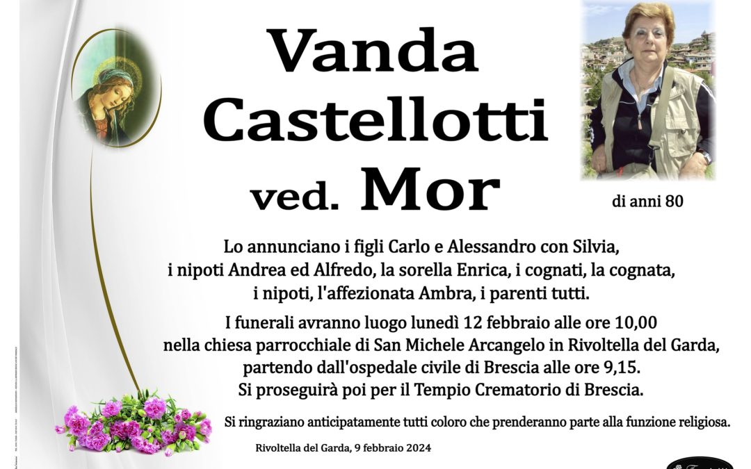 Vanda Castellotti ved. Mor