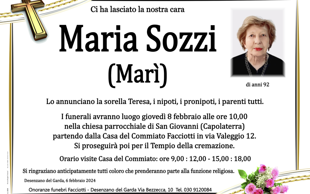 Maria Sozzi (Marì)