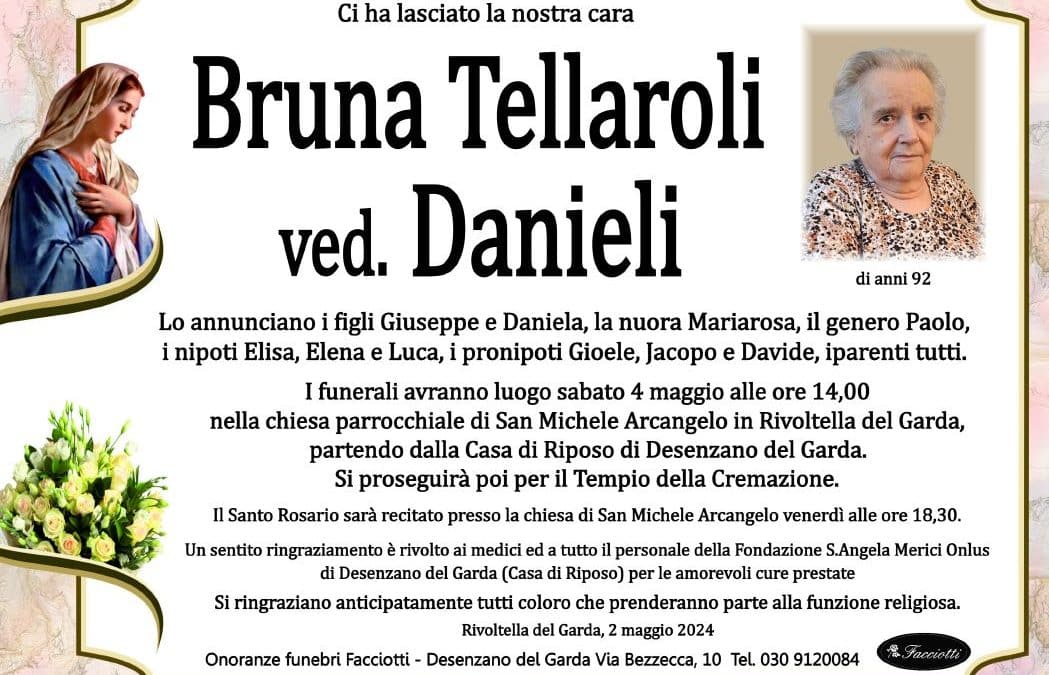 Bruna Tellaroli ved. Danieli