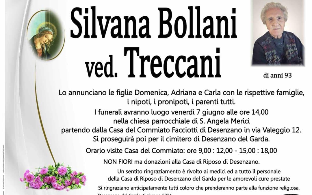 Silvana Bollani ved. Treccani