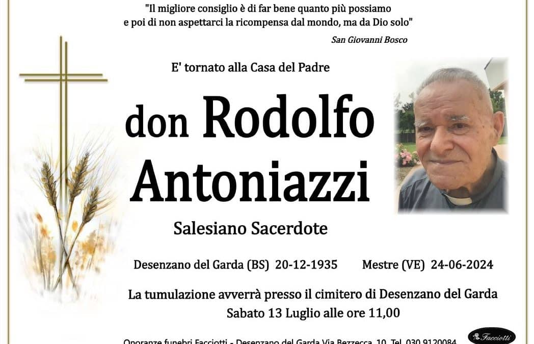 don Rodolfo Antoniazzi