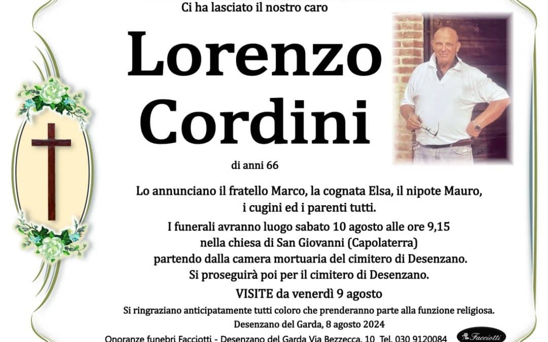 Lorenzo Cordini