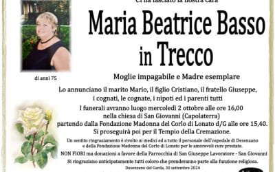 Maria Beatrice Basso in Trecco