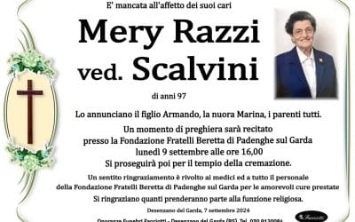 Mery Razzi ved. Scalvini