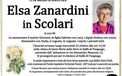 Elsa Zanardini in Scolari