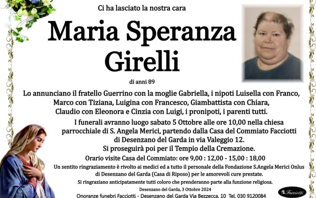 Maria Speranza Girelli