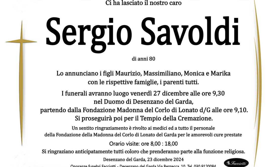 Sergio Savoldi