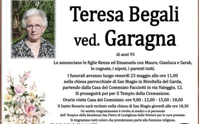 Teresa Begali ved. Garagna