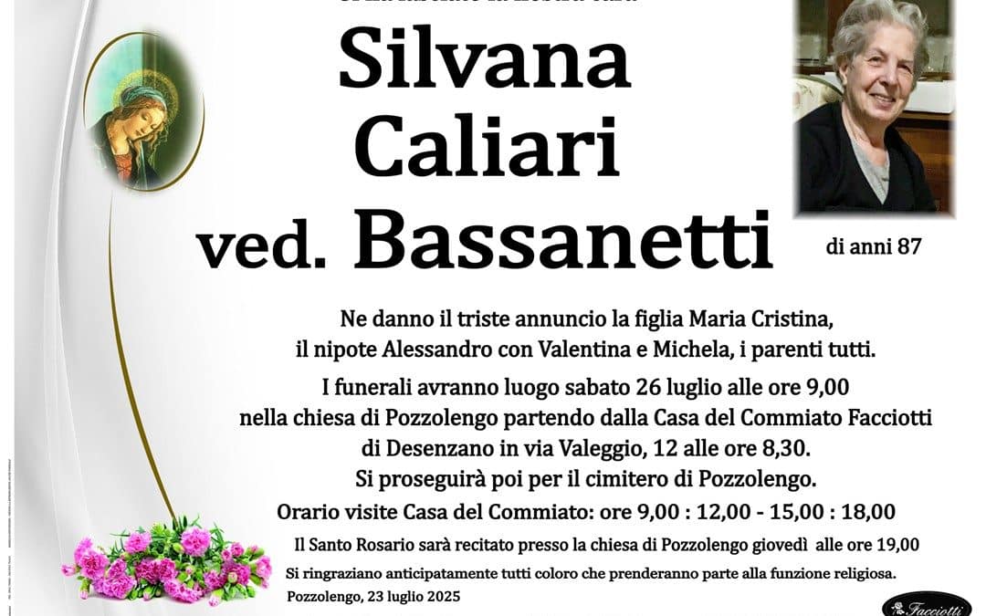Silvana Caliari ved. Bassanetti