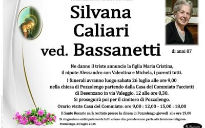 Silvana Caliari ved. Bassanetti