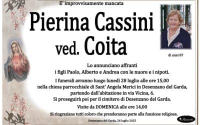 Pierina Cassini ved. Coita