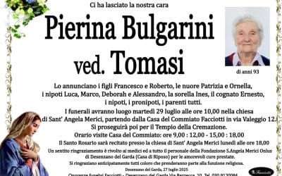 Pierina Bulgarini ved. Tomasi