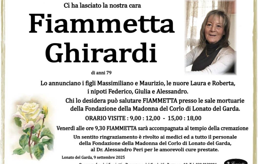 Fiammetta Ghirardi