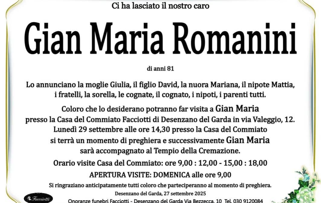 Gian Maria Romanini