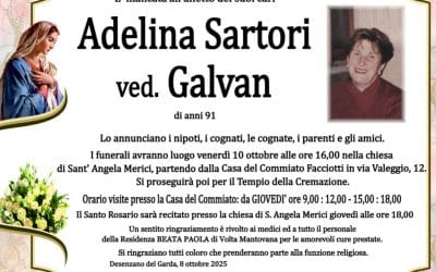 Adelina Sartori ved. Galvan