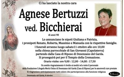 Agnese Bertuzzi ved. Bicchierai